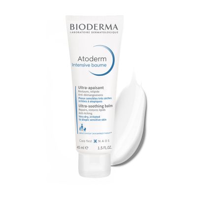 Bioderma: Atoderm intensive ultra soothing baume moisturizer for very dry sensitive to atopic skin 45ml