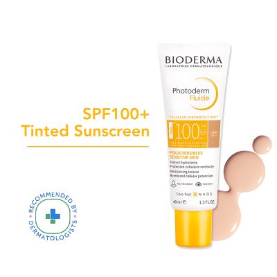 Bioderma: Photoderm Aquafluide Sunscreen SPF 100+ Claire - UVA Protection, 40ml