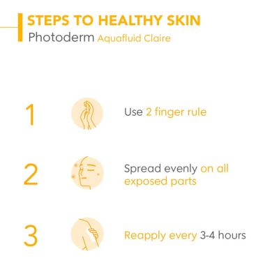 Bioderma: Photoderm Aquafluide Sunscreen SPF 100+ Claire - UVA Protection, 40ml