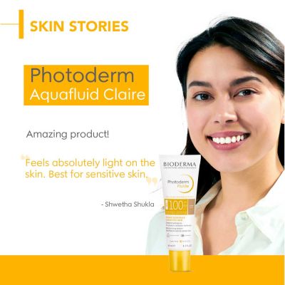 Bioderma: Photoderm Aquafluide Sunscreen SPF 100+ Claire - UVA Protection, 40ml