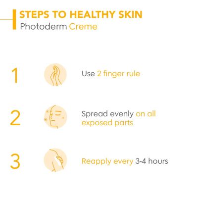 Bioderma: Photoderm Creme SPF 50+ Sunscreen Cream Normal To Dry Sensitive Skin, 40ml