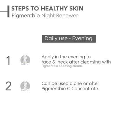 Bioderma: Pigmentbio night renewer brightening overnight cream for skin prone to pigmentation disorders 50 ml