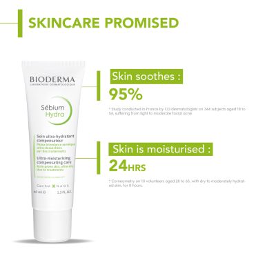 Bioderma: Sebium Hydra Ultra-moisturising Cream Very Dry Acne-Prone Skin, 40ml