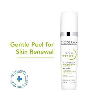 Bioderma: Sebium Night Peel Smoothing Concentrate, 40ml