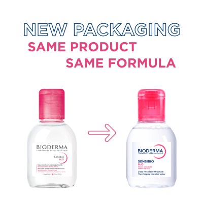 Bioderma: Sensibio H2O Daily Soothing Cleanser, Make up Pollution & Impurities Remover Face Eyes Sensitive skin, 100ml