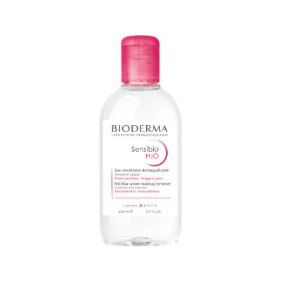 Bioderma: Sensibio H2O Daily Soothing Cleanser, Make up Pollution & Impurities Remover Face Eyes Sensitive skin, 250ml