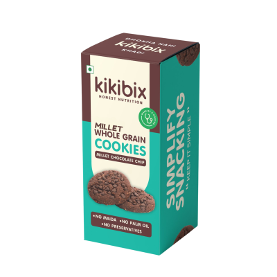 Kikibix: Millet Chocolate Chip Cookies - 130gm