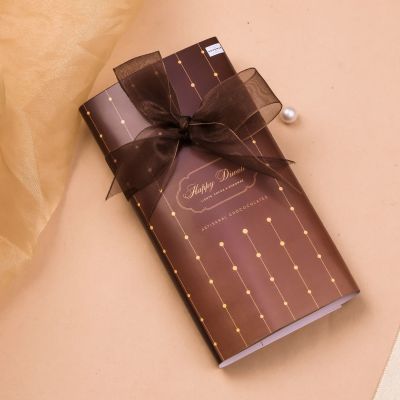 Kokomae: 2-Bar Diwali Hamper  70% & 80% Dark Chocolate with Candle