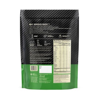 Optimum Nutrition: Serious Mass Weight Gainer Powder - 1kg - Vanilla