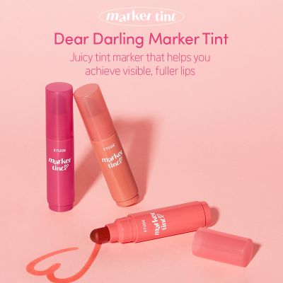 Etude: Dear Darling Marker Tint 04 Milk Strawberry