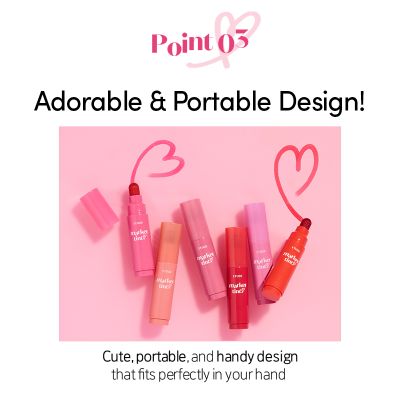 Etude: Dear Darling Marker Tint 05 Pink Tangerine