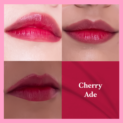 Etude: Water Tint Formula | Lightweight Non-Sticky Color | Lip & Cheek Tint | Cherry Ade