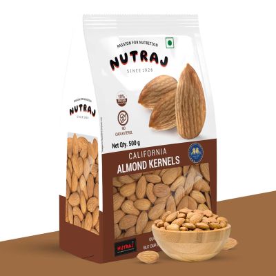 Nutraj: California Almonds - Pack of 2 - 500gm each