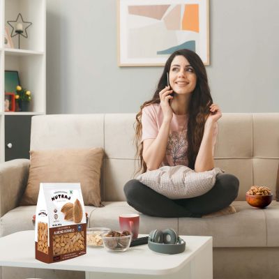 Nutraj: California Almonds - Pack of 2 - 500gm each