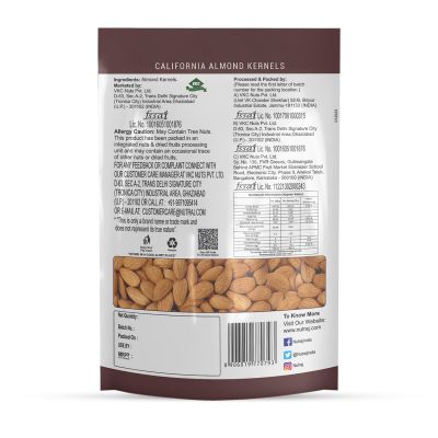 Nutraj: California Almonds - 250gm