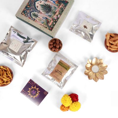 Foodcloud: Diwali Snack Fest Gift Hamper   500gm