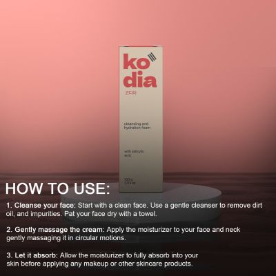 Kodia: Cleansing and hydration foam  100gm
