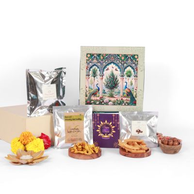 Foodcloud: Diwali Snack Fest Gift Hamper   500gm