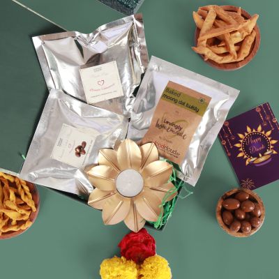 Foodcloud: Diwali Snack Fest Gift Hamper   500gm