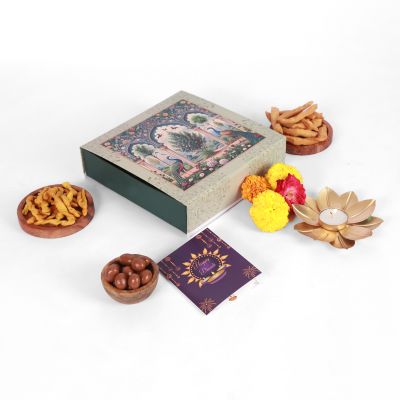 Foodcloud: Diwali Snack Fest Gift Hamper   500gm