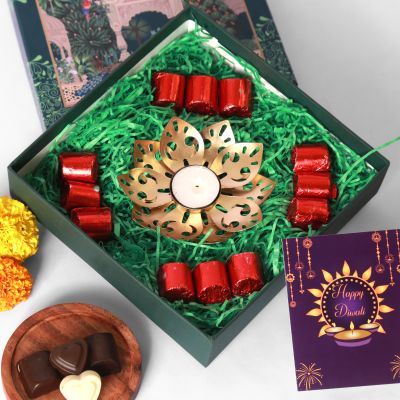 Foodcloud: Chocolate Diva Diwali Gift Box   350gm