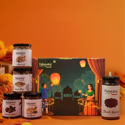 Fabeato: Premium Special Mixed Dry Fruits Nuts Seeds Gift Box