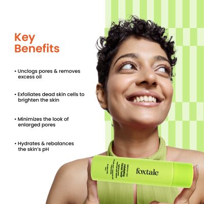 Foxtale: Exfoliating Toner with 5% Latic Acid & Niacinamide   150ml