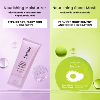 Foxtale: Glow Getter Skincare Gift Set, Hydrating & Brightening Skincare Kit   