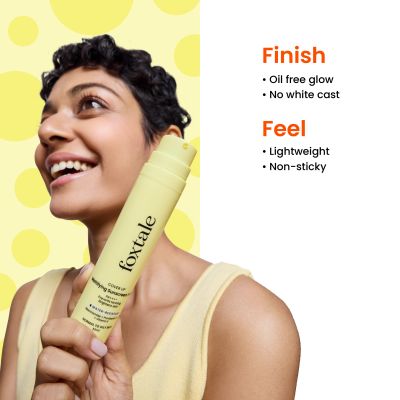 Foxtale: SPF 70 Gel-Cream Sunscreen for Oily Skin with PA++++ & Niacinamide   50ml