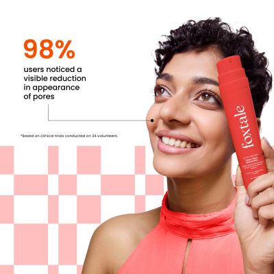 Foxtale: Vitamin-C Super Glow Moisturiser With Niacinamide & Peptides  50ml