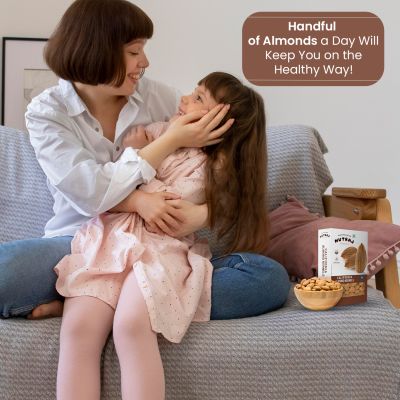 Nutraj: California Almond (Badam) 400gm (200gm x 2)