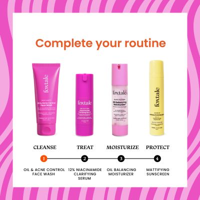 Foxtale: Oil and Acne Control Face Wash   100ml