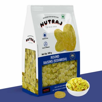 Nutraj: Round Raisin 500g