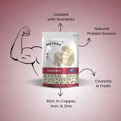 Nutraj: Cashew (Kaju) 500gm (250gm x 2)