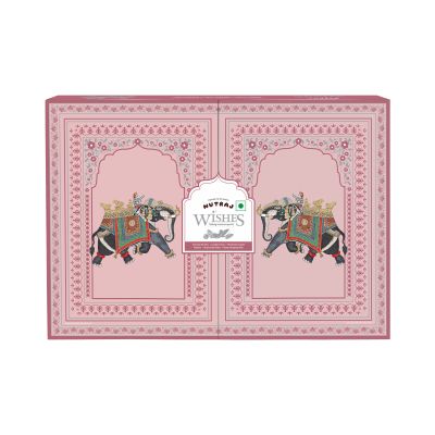 Nutraj: Wishes Double Delight    1000gm Diwali Gift Box