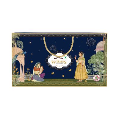 Nutraj: Wishes Regal Elegance   600gm Diwali Gift Box