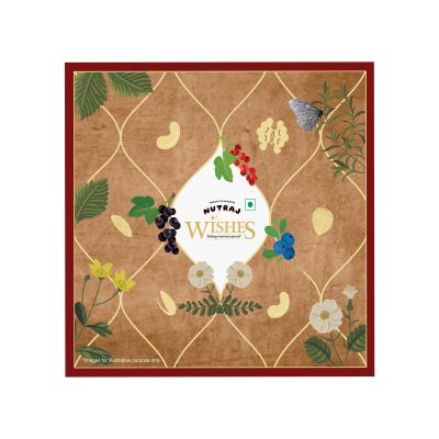 Nutraj: Wishes Tradition & Treats    600gm Diwali Gift Box