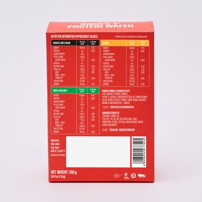 SuperYou: Assorted Protein Wafer Mini Bars   Pack Of 10