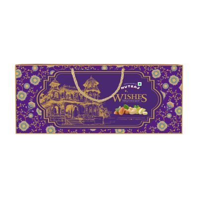 Nutraj: Wishes Floral Majesty    600gm Diwali Gift Box
