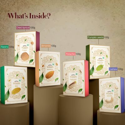 Nutraj: Wishes Nutty Groove   600gm Diwali Gift Box