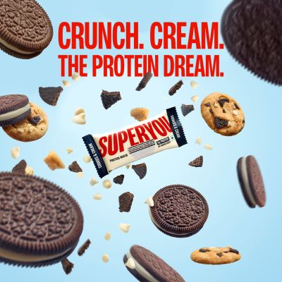SuperYou: Cookies & Cream Protein Wafer Mini Bars   Pack Of 10