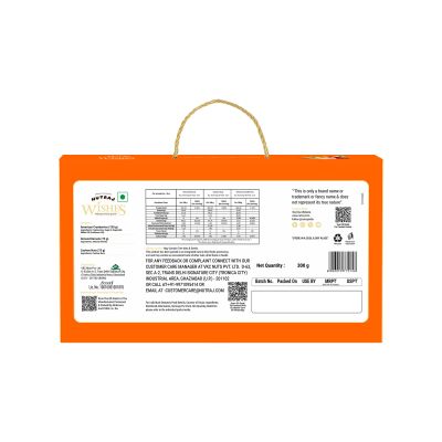 Nutraj: Wishes Birds of Bliss   300gm Diwali Gift Box