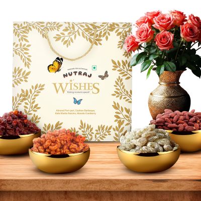 Nutraj: Wishes Flavor Fusion    400gm Diwali Gift Box