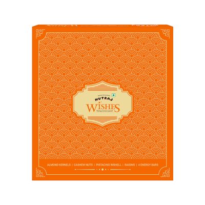 Nutraj: Wishes Healthy Goodness    500gm Diwali Gift Box