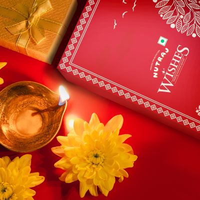 Nutraj: Wishes Nutty Groove   600gm Diwali Gift Box