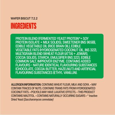 SuperYou: Choco Hazelnut Protein Wafer Mini Bars   Pack Of 10