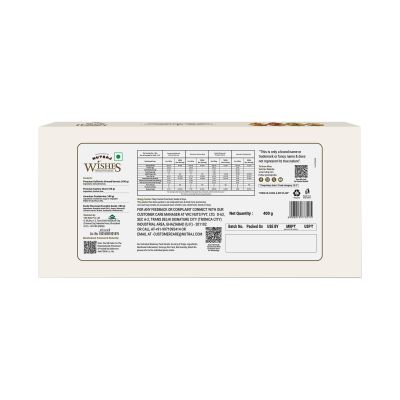 Nutraj: Wishes Blooming Gold   400gm Diwali Gift Box