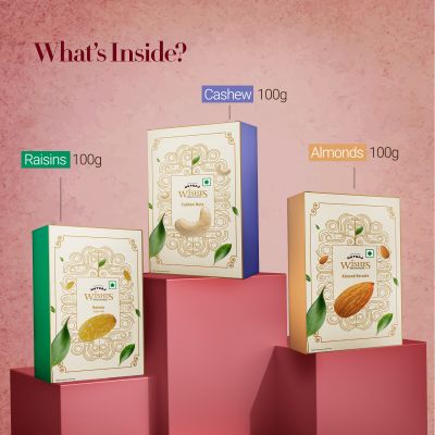 Nutraj: Wishes Leafy Wispers   300gm Diwali Gift Box