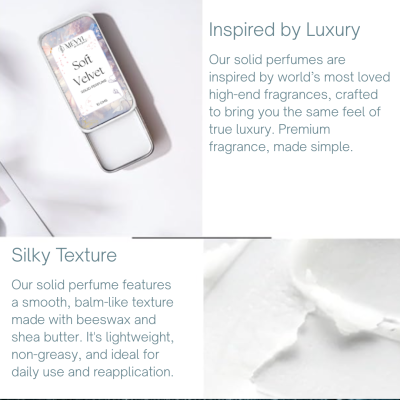 Mevyl: Soft Velvet Solid Perfume  10gm