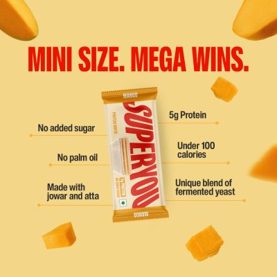 SuperYou: Mango  Mini Protein Chocolate   Pack Of 10
